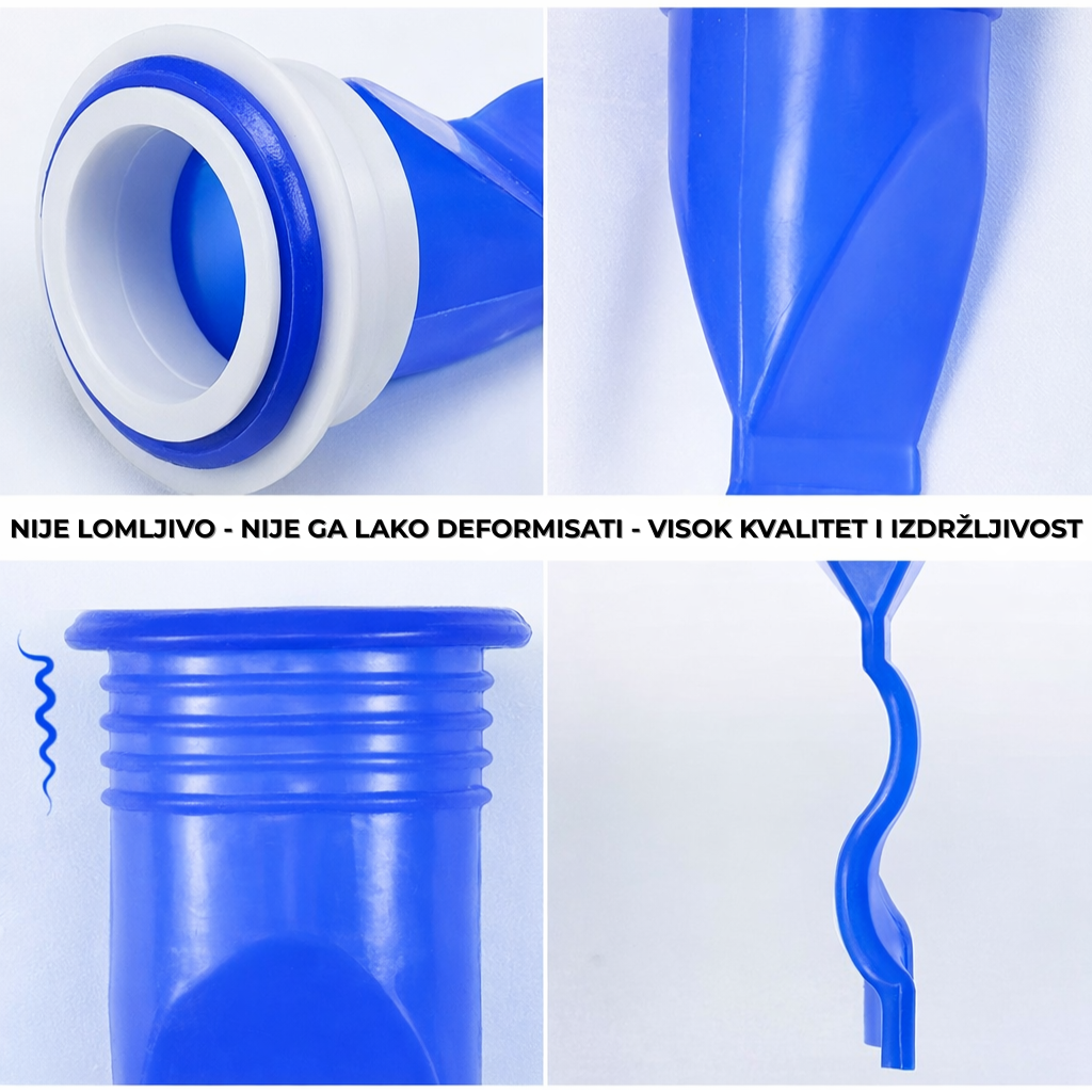 Silikonski Filter za Odvod (4 KOMADA) – Protiv Mirisa i Insekata