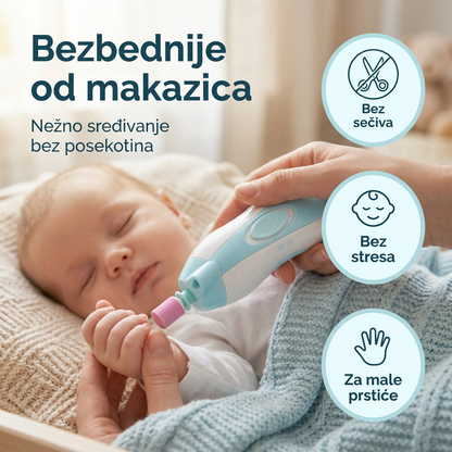 Električna Turpija Za Nokte Za Bebe – 6 Nastavaka