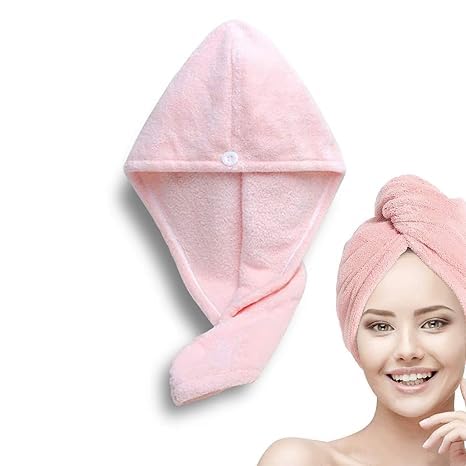 Mikrofiber Peškir Turban za Kosu – Brzo Sušenje Bez Fena