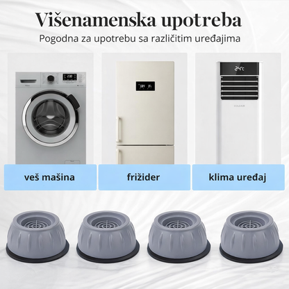 Antivibracioni Podmetači za Smanjenje Vibracija (4 KOMADA)