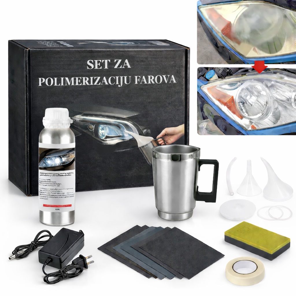 Set Za Obnovu Farova – Uklanja Žutilo I Vraća Sjaj