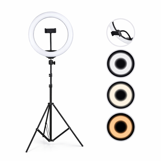 LED Ring Light 10" Sa Držačem Za Telefon – 3 Režima Svetla