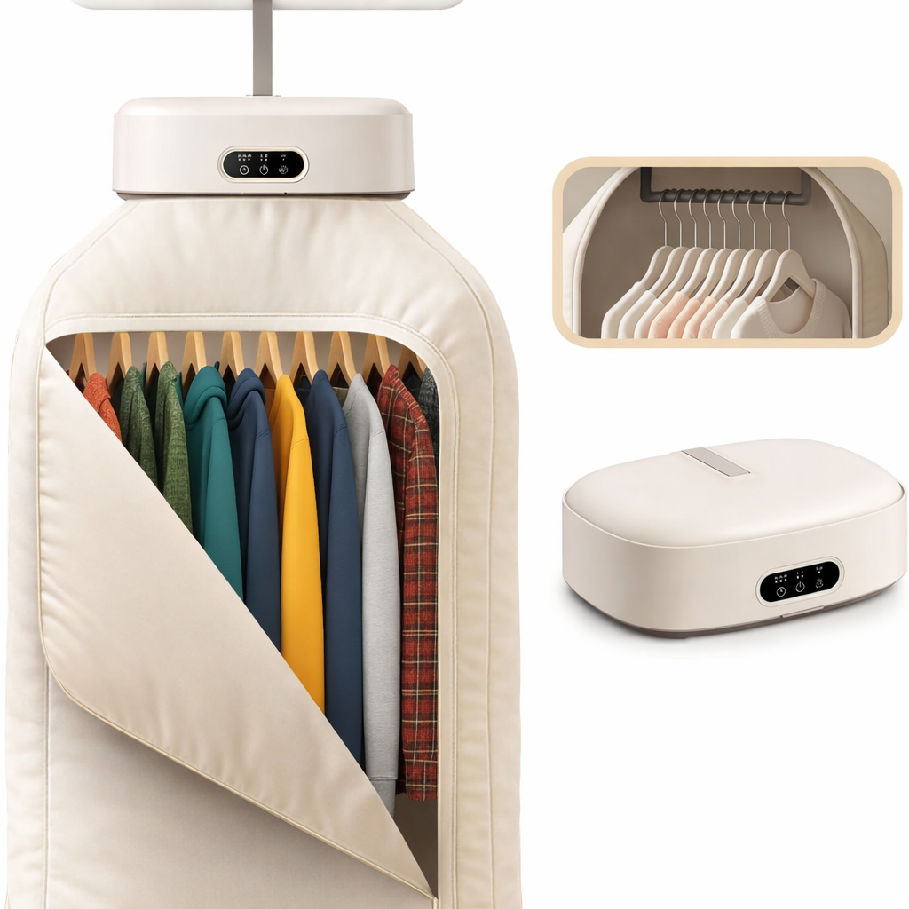 Mini Sušilica za Veš – Brzo Sušenje Odeće u Stanu i na Putu (10KG KAPACITET)