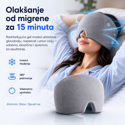 Gel Maska Za Migrenu –  Hlađenje I Terapija