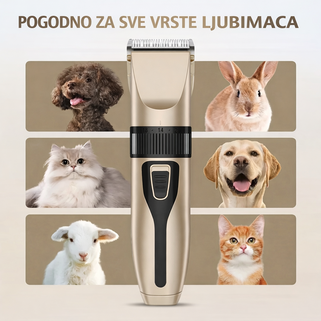 13u1 Set Za Šišanje Kućnih Ljubimaca - Salon Kod Kuće