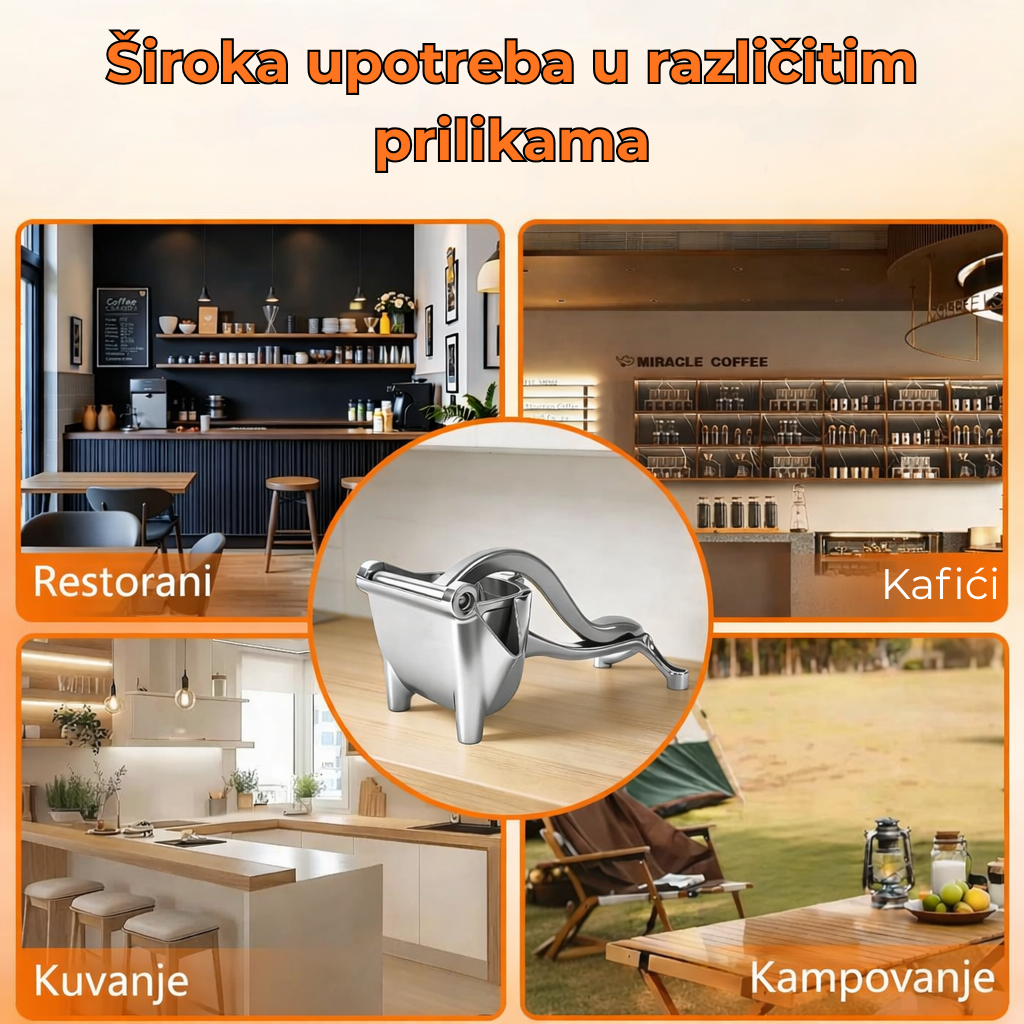 Ručna Cediljka za Domaće Sokove