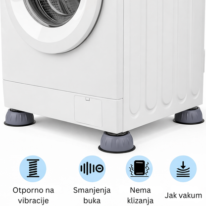 Antivibracioni Podmetači za Smanjenje Vibracija (4 KOMADA)
