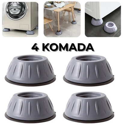 Antivibracioni Podmetači za Smanjenje Vibracija (4 KOMADA)