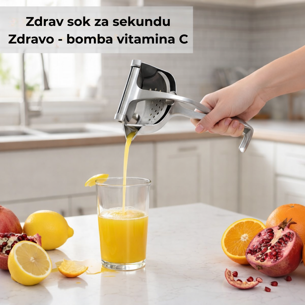 Ručna Cediljka za Domaće Sokove