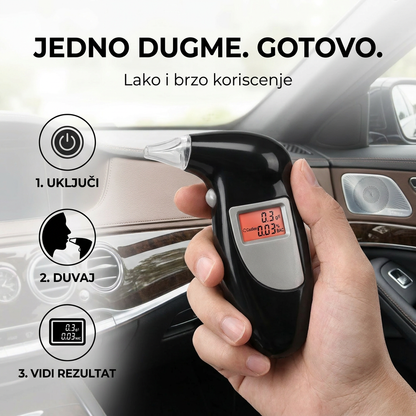 Digitalni AlkoTester za Vozače